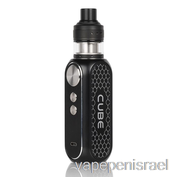 Vape Israel Obs Cube חד פעמי Mtl 80w & Engine Mtl Rta ערכת התחלה שחורה